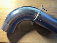 Rohr / Edelstahl / 90° / Durchführung / Rumpf / Auspuff / Schornstein /Belüftung