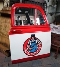 AUTOTÜR SPIEGEL WANDSPIEGEL 83cm H. GARAGE AUTO WERKSTATT OLDTIMER VINTAGE RETRO