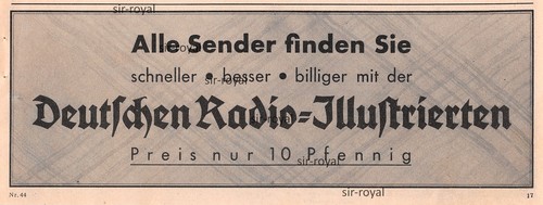 Deutsche radio illustrierte - radio,