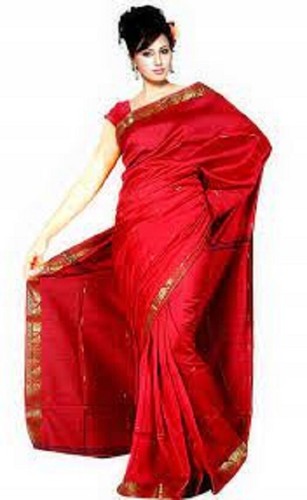 Sari rot indien unbenutzt - sari, mit