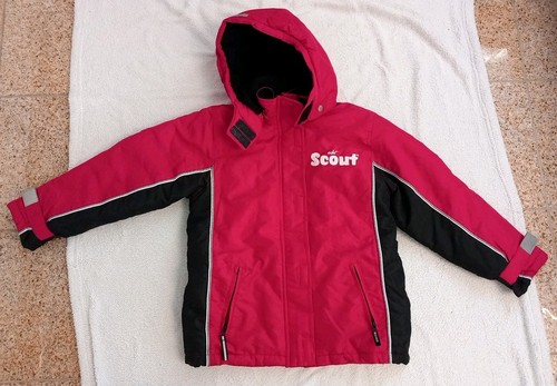 Rote winterjacke von scout - rote,