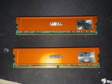 2x GEIL GX22GB6400UDC (2GB, PC2-6400 (DDR2-800), DDR2 SDRAM, 800 MHz, DIMM...