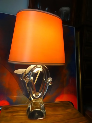 Fuß lampe daum - 1,