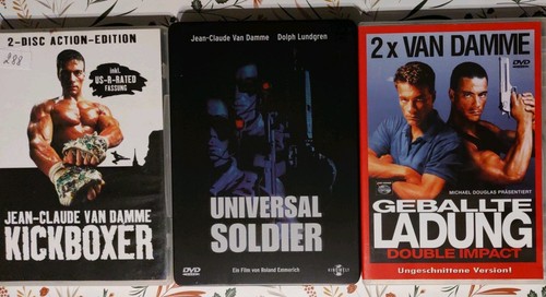 Jean claude van damme - x, dvds