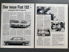 Der neue Fiat 132 ein