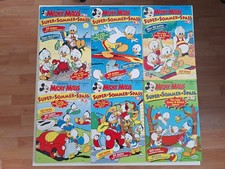 Micky Maus Super Sommer Spass Nr. 1 - 6 - komplett Taschenbücher