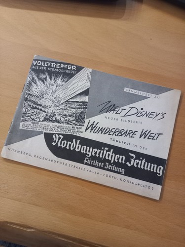 Altes vintage sammelalbum walt - sammelalbum,