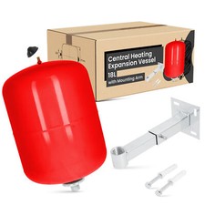 Heizung Ausdehnungsgefäß Druckbehälter Druckkessel 18l Überdruckventil Halterung