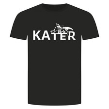 Kater T-Shirt - Katze Alkohol