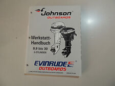 1997 Werkstatthandbuch Johnson Evinrude Außenborder 9.9 10 15 20 25 30 35 PS