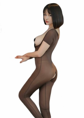 Damen hoch elastisch glänzend - elastisch,