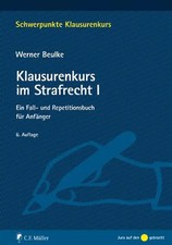 Klausurenkurs im Strafrecht I. Ein Fall- und Repetitionsbuch für Anfänger