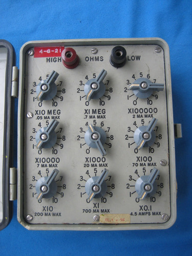 Resistor decade 16b u - resistor,