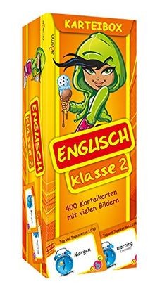Karteibox englisch klasse - englisch, 2