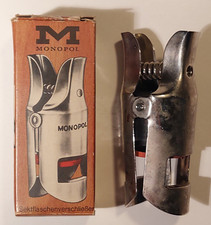 vintage Monopol Sektflaschenverschließer, sehr gut erhalten, West-Germany, ovp