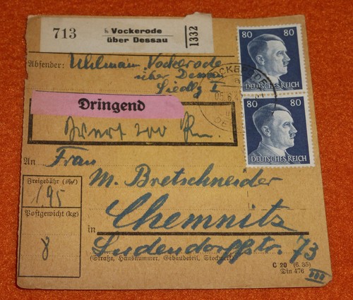 Reich wert paketkarte - wert,