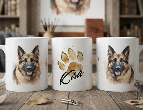 Personalisierte schäferhund - personalisierte,