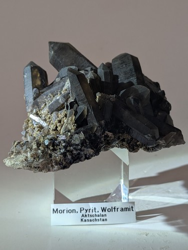 Very rare natur morion quarz - rare,, natur-morion-quarz