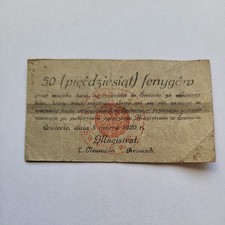 Banknote Polen Swieciel /