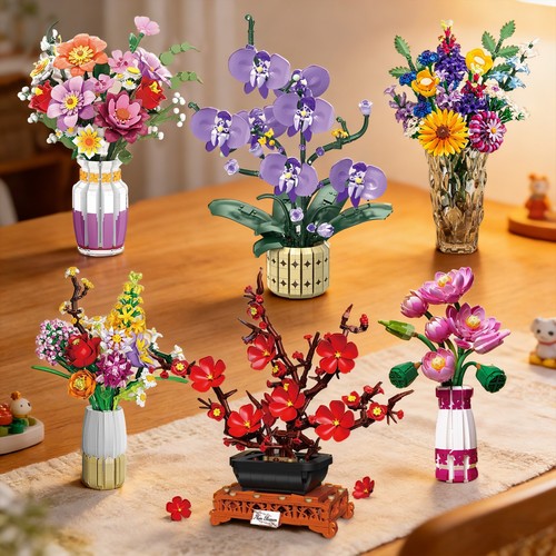 Blumenstrauß bausteine set - bausteine,