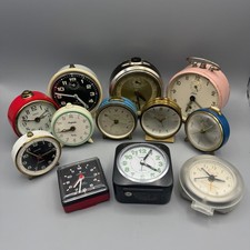 12x Konvolut Wecker Junghans Mauthe Blessing Anker Dugena diehl - UNGETESTET