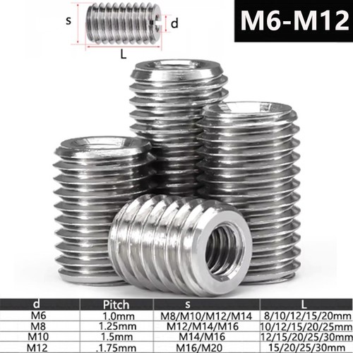 Gewindeadapter m10 m12 - m6,
