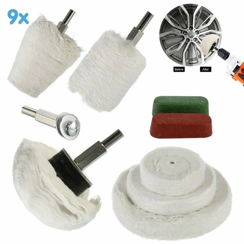 Polierscheibe polierpaste - 9x,