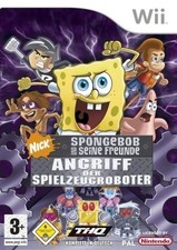 Nintendo Wii - SpongeBob & Freunde: Angriff der Spielzeugroboter DE nur CD