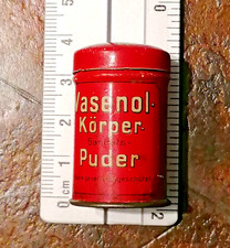Blechdose Puderdose Vasenol Werke Dr. Arthur Köpp K.G. Leipzig, (4.23.)