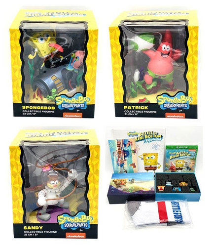 Figur spongebob patrick sandy - figur,