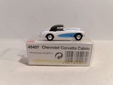 Busch 45407 ,Chevrolet Corvette Cabrio (1956) "American Graffiti", OVP, Spur H0 