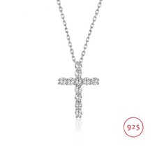 Damen halskette mit kreuz - mit,