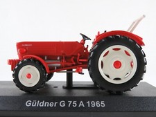 HACHETTE G1627015 / #15 Güldner G 75 A (1965) in rot 1:43 unbespielt/PC-Vitrine