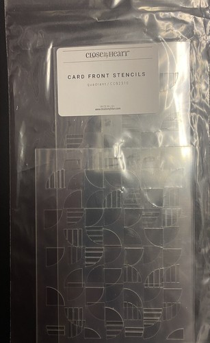 Ctmh quadrant stencil set - 2, pc
