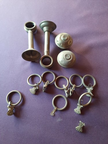Alte messing ringe gardine - ,
