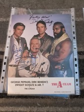 Original autogramme vom ateam - original,