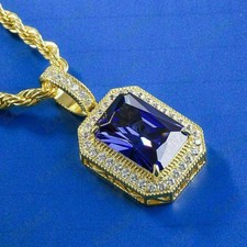 Herren Amethyst & Diamant 18K