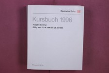 344008 kursbuch 1996 - kursbuch, deutsche