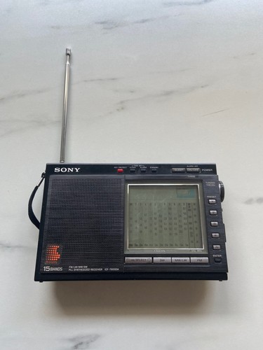 Sony icf 7600da weltempfänger - sony,