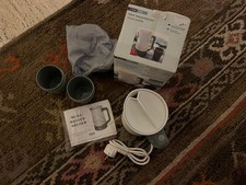 Wie NEU,OVP,TCM Reisewasserkocher 0,5l+2 Trinkbechern Mini Reise-Wasserkocher