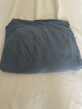 Spannbettlaken 140x200, BW, Taubenblau