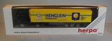 Herpa 1/87 Nr. SoMo Volvo FH 16 Sattelzug Koffer Henglein Feinkost E-OVP #3905