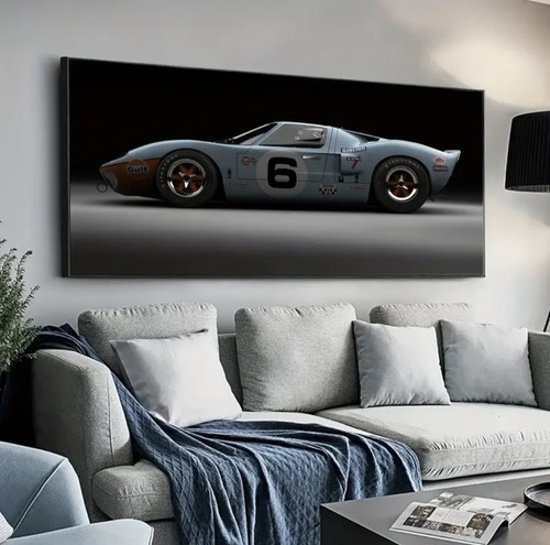Ford gt40 poster 90x180cm - poster,