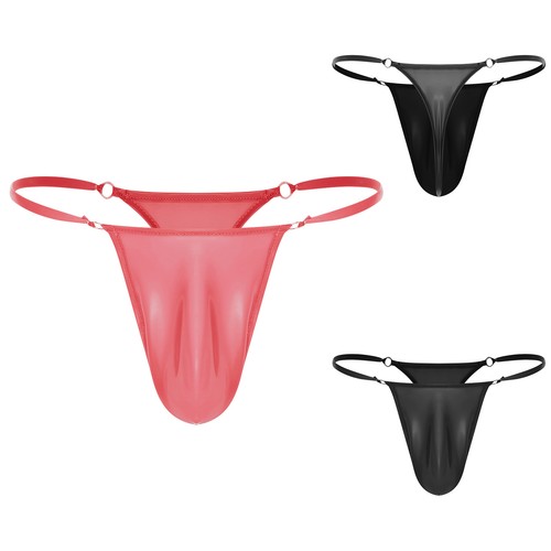 Herren string slips - string, wetlook