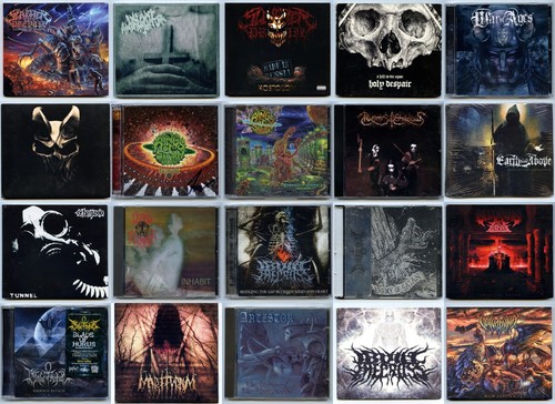 Death black metal - cd, black/death