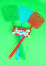 3 x Fliegenklatsche 3er Set 43 cm Fliegen Klatsche Fliegenfalle Fliegenpatsche