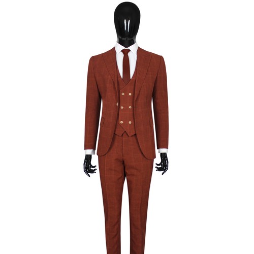 Slim fit herrenanzug - fit, weste