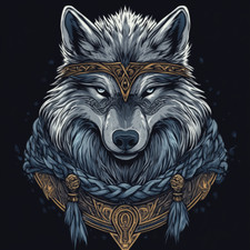 Wandtattoo Aufkleber Wikinger