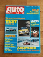 Auto Zeitung 02/1972 Citroen