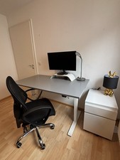 Homeoffice Set - Tisch + Bürostuhl + Rollcontainer